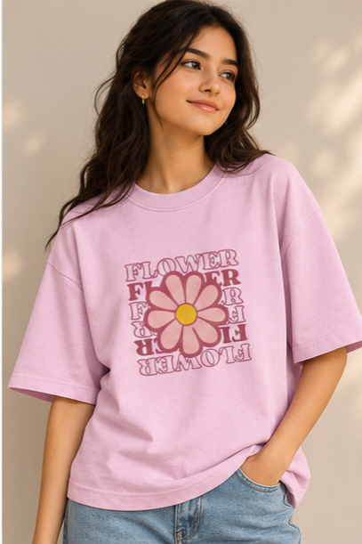Girls Oversized Standard T-Shirt