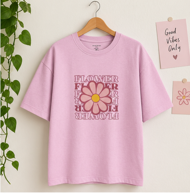 Girls Oversized Standard T-Shirt