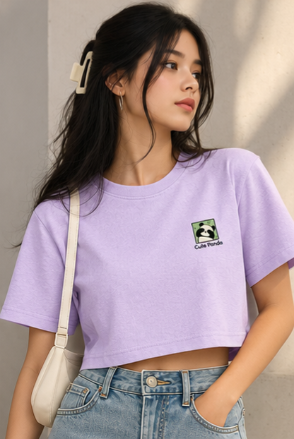 Girls Panda Tee