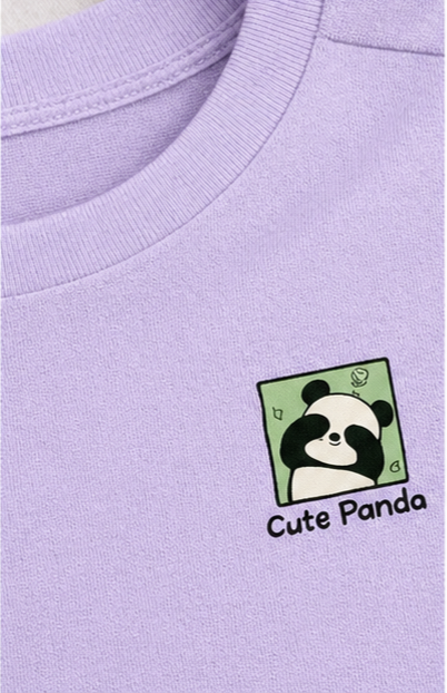 Girls Panda Tee